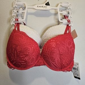 NWT Bebe 2pk bras Size 36C